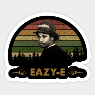 Eazy E's Verse Photographing The Lyrics And Life Sticker